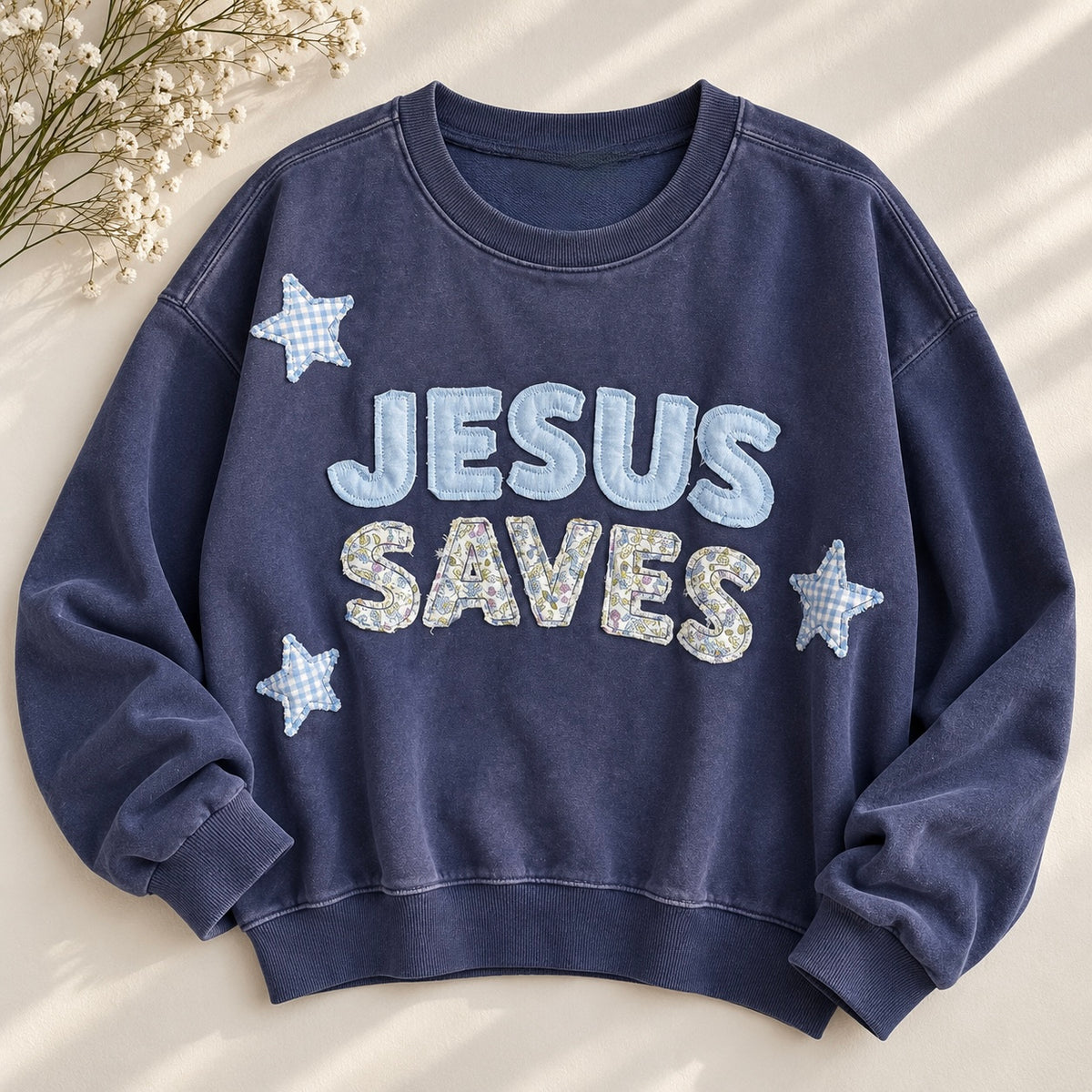 “Jesus Saves” Pullover