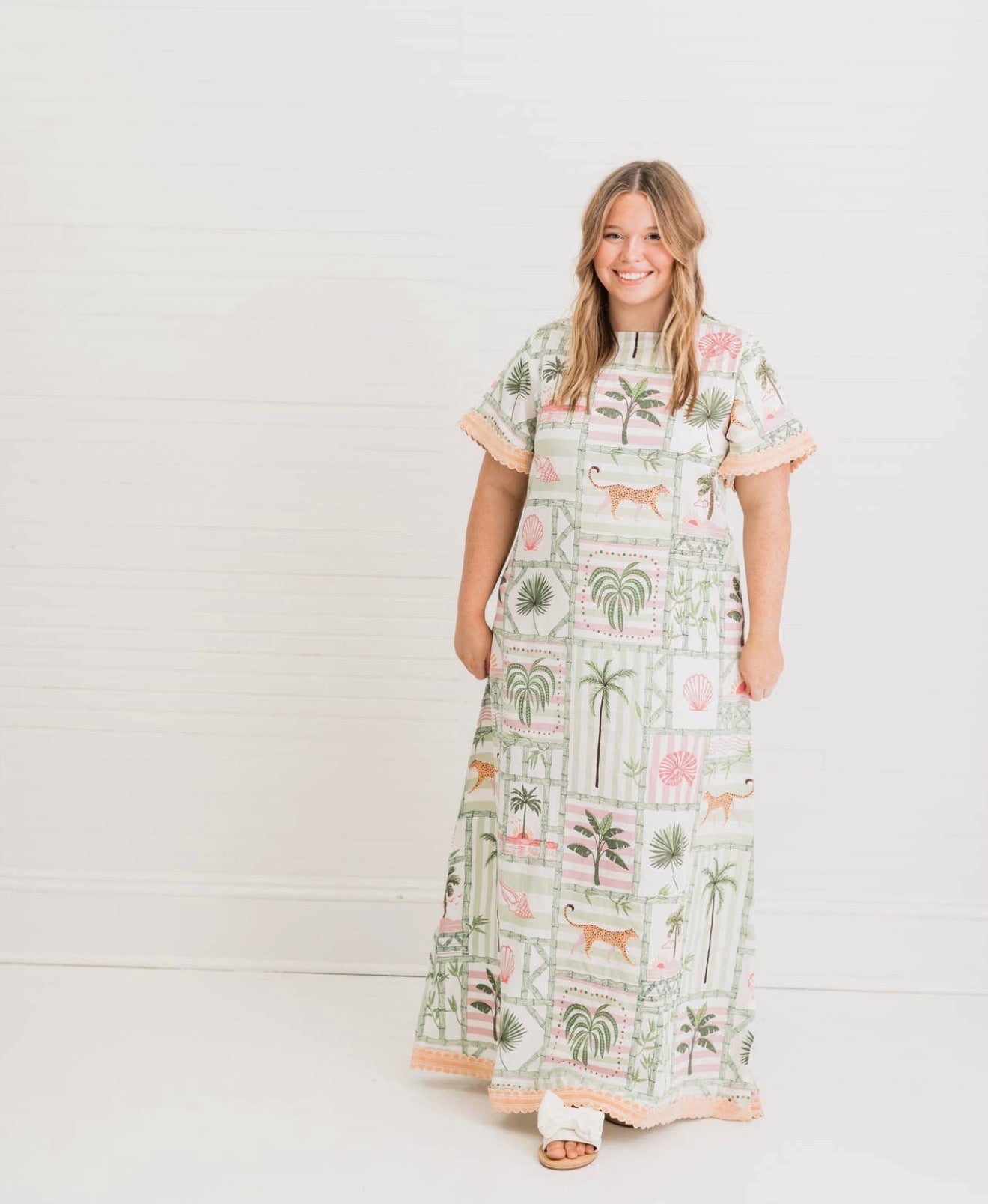 Palm Resort Dress