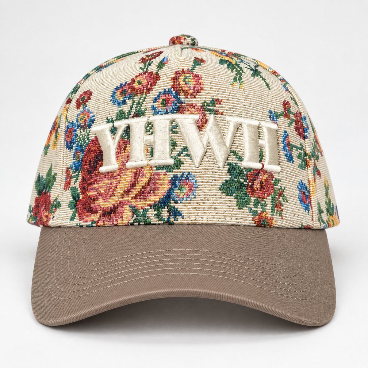Scripted Tapestry Embroidered Hats