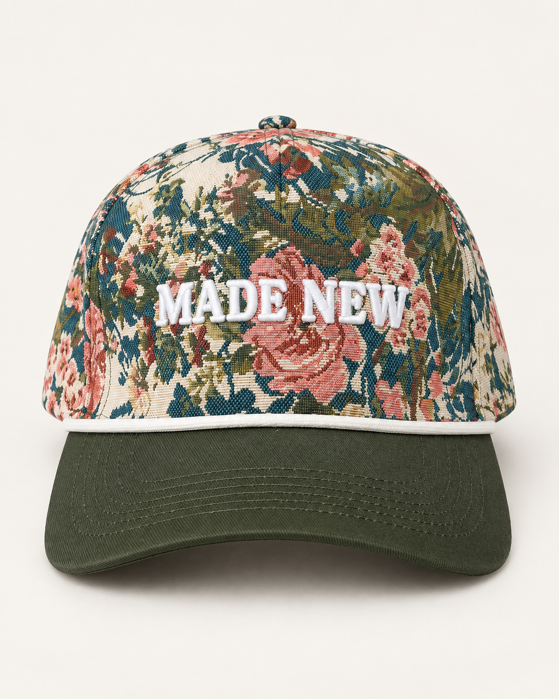 Scripted Tapestry Embroidered Hats