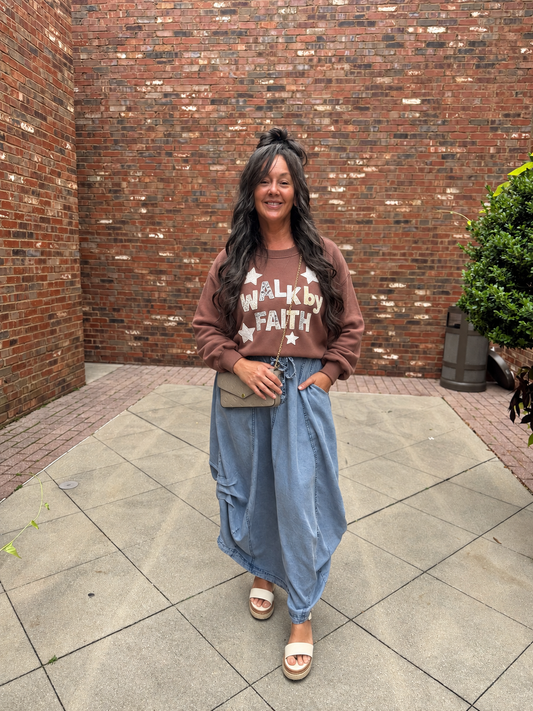 “Walk by Faith” Pullover