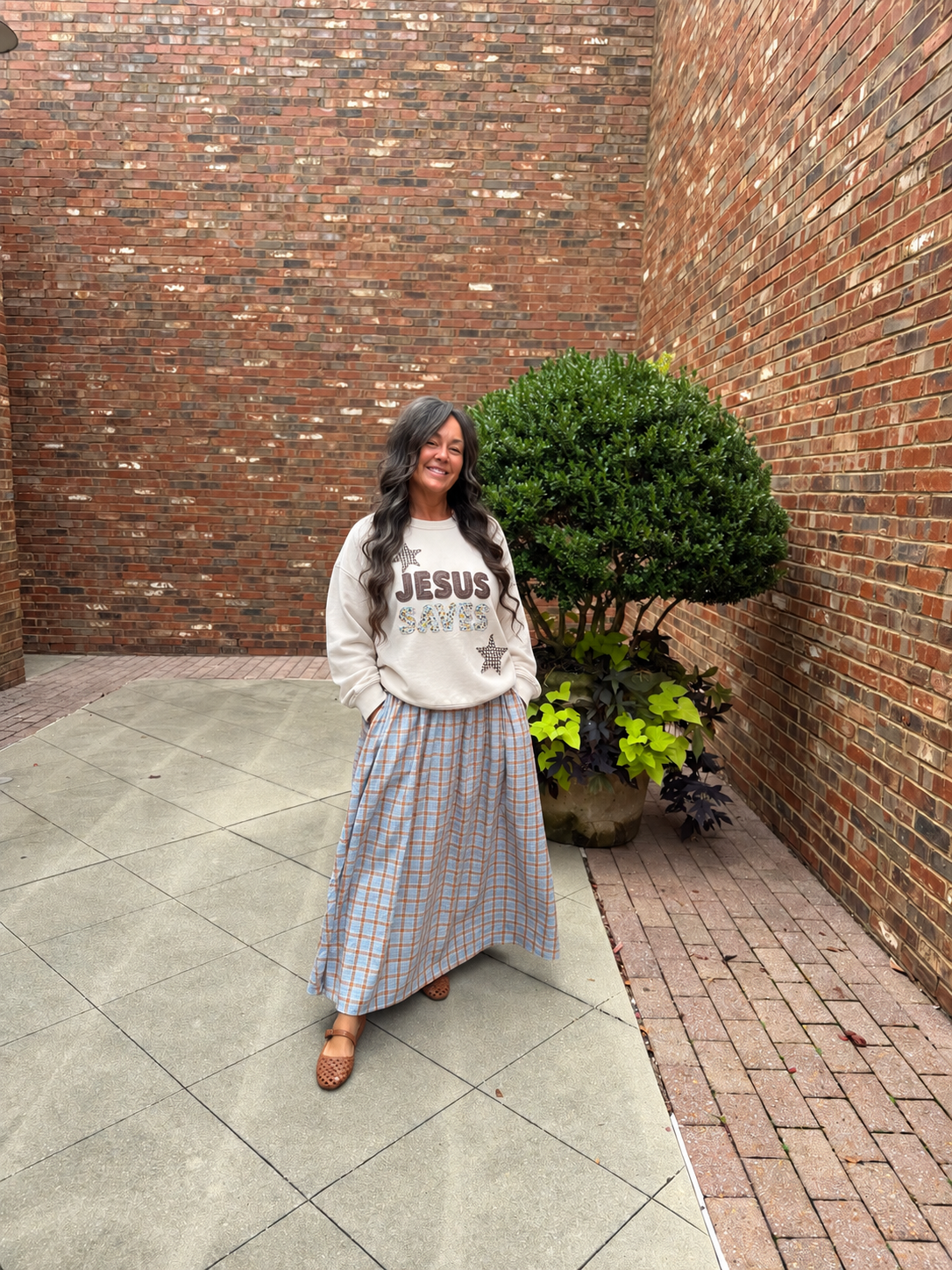 “Jesus Saves” Pullover