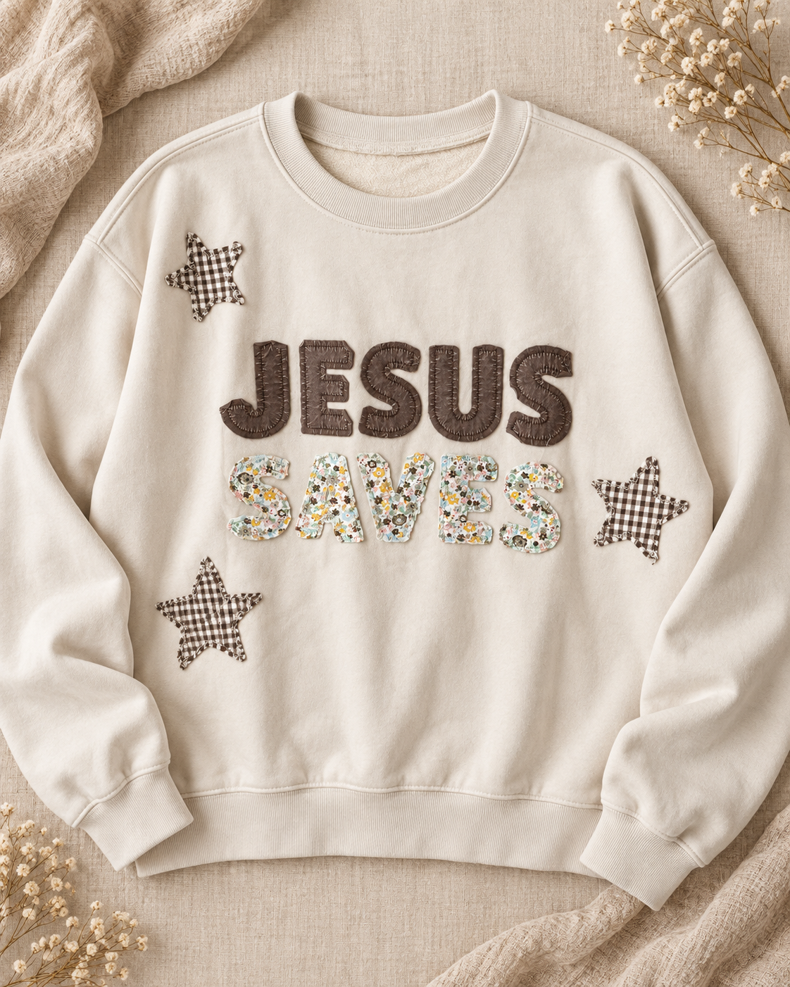 “Jesus Saves” Pullover