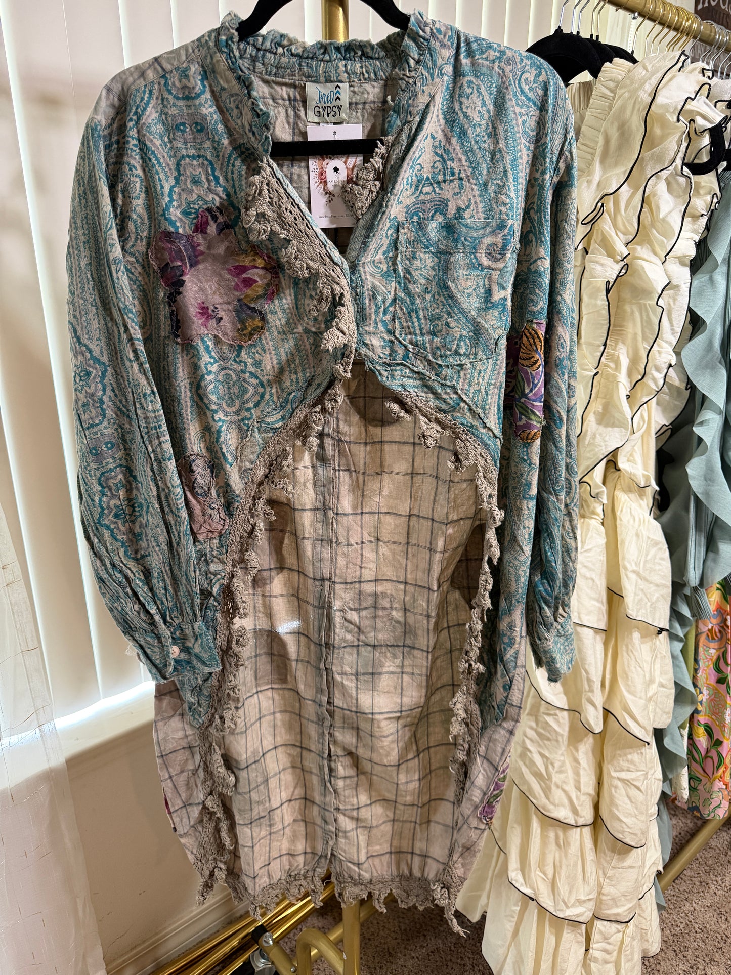 Paisley Patch Jacket