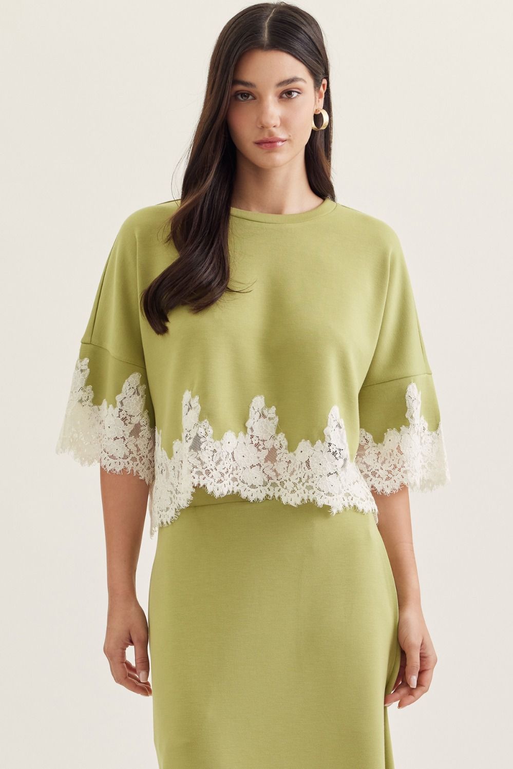 Pistachio Lace Set